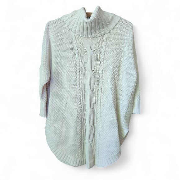 Express cable knit sweater M cotton blend fall cozy winter comfy - Picture 1 of 8